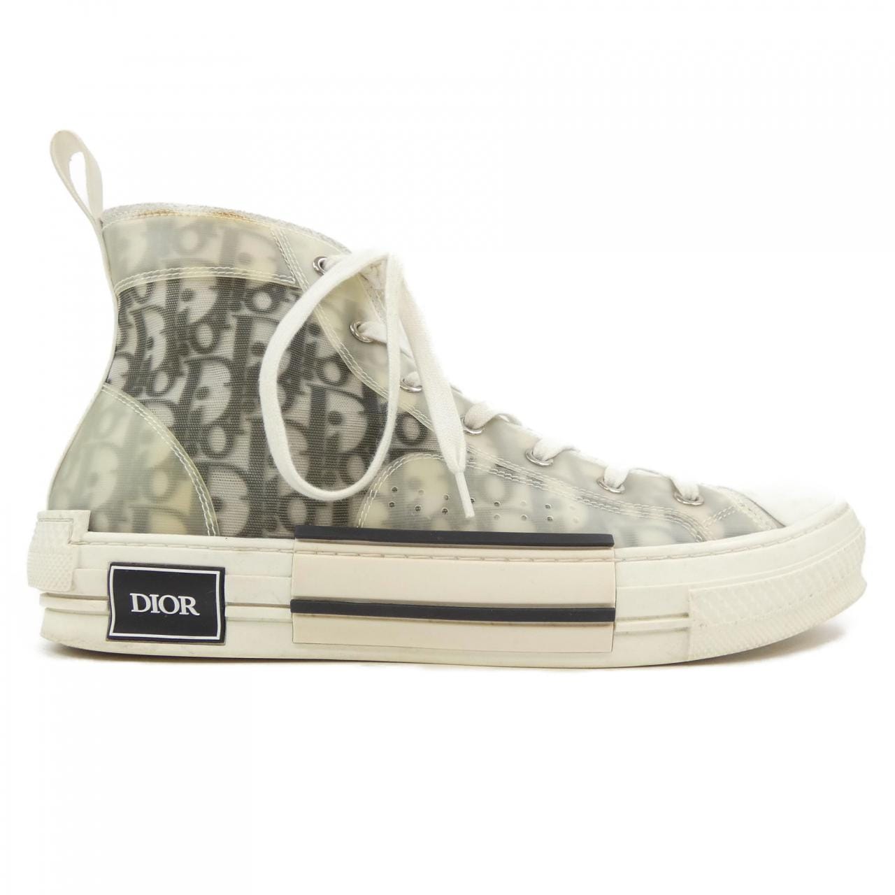 ディオール DIOR B23 ハイトップ ディオール オブリーク キャンバス 3SH118YJP スニーカー