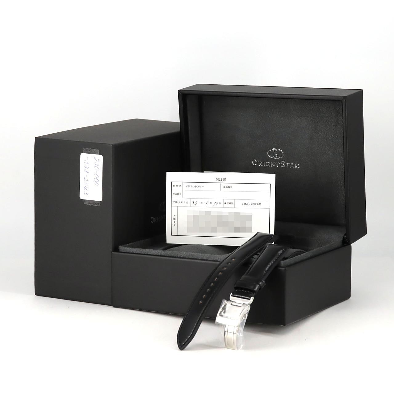 オリエントスター M34 F8デイト LIMITED F8N6-UAE0/RK-BX0007B SS 自動巻