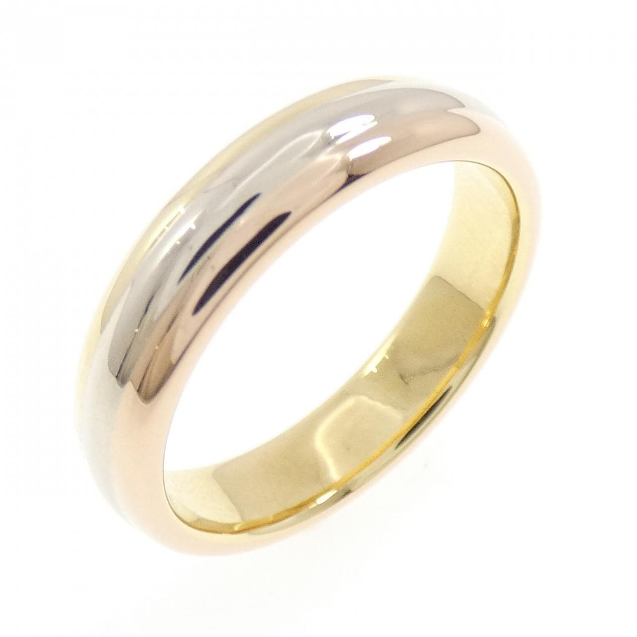 カルティエ スリーカラーウェディング リング