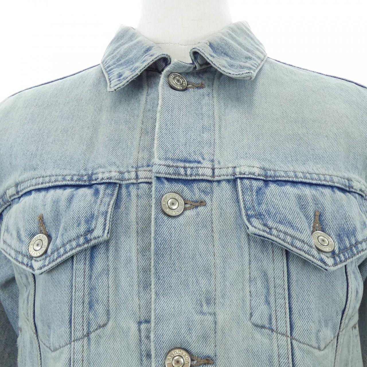 バレンシアガ BALENCIAGA 767998 TDW14 デニムジャケット