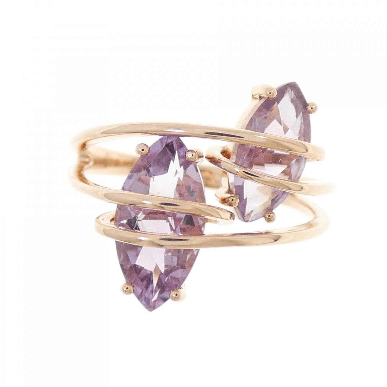 K10PG アメジスト リング