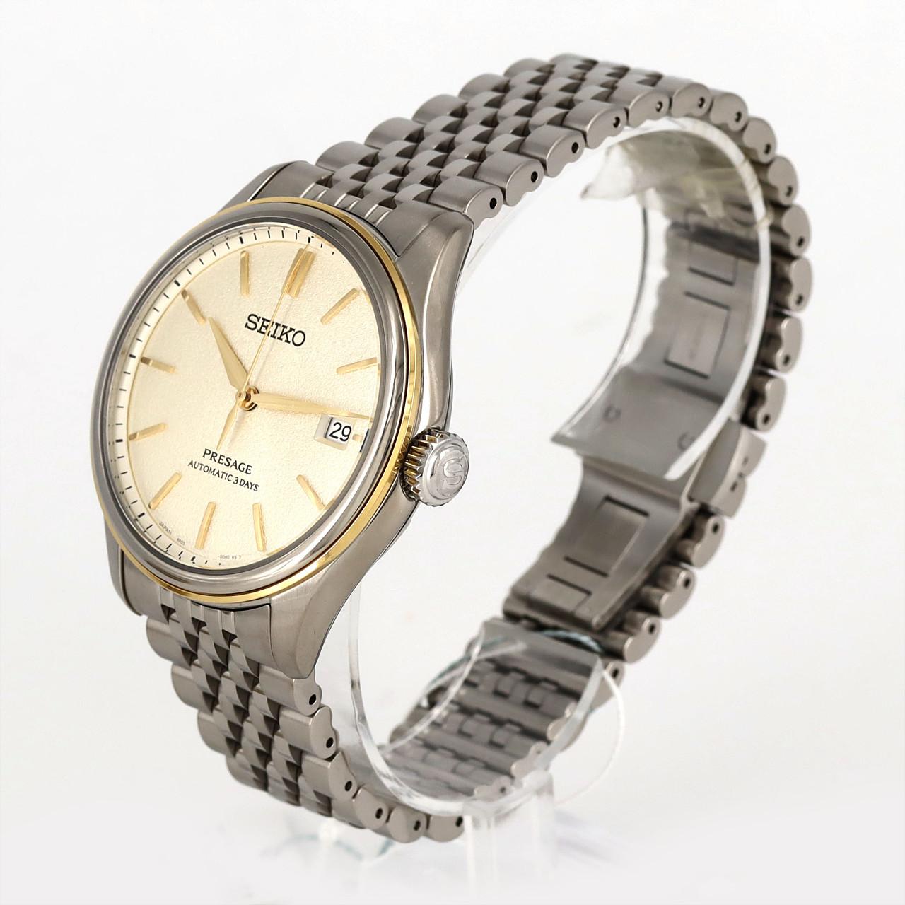 【新品】セイコー プレザージュ 6R55-00H0/SARX126 SS 自動巻
