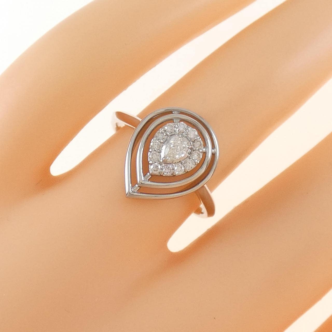 【新品】PT ダイヤモンド リング 0.20CT