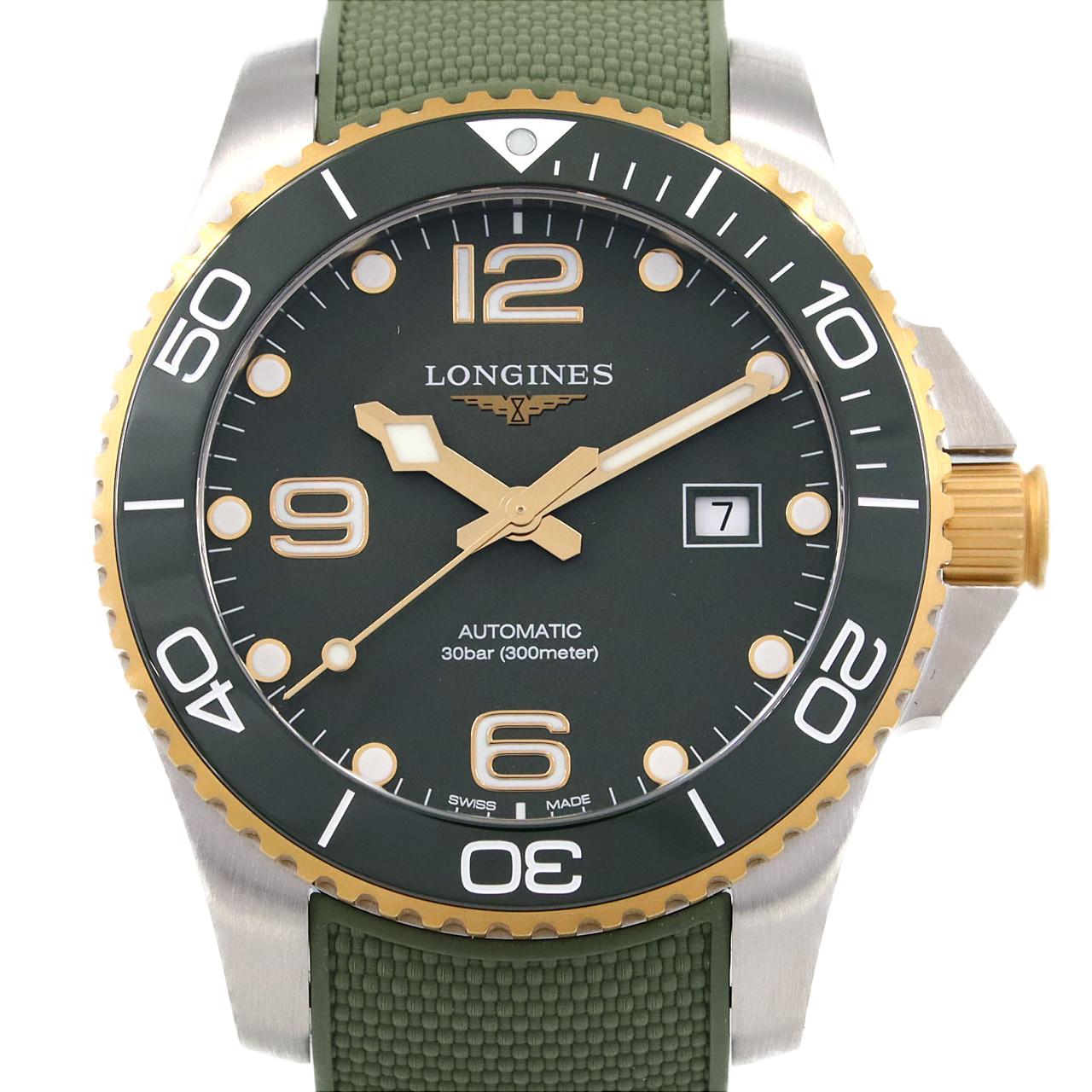 [新品] LONGINES HydroConquest Combi L3.782.3.06.9 SSxGP自動上弦