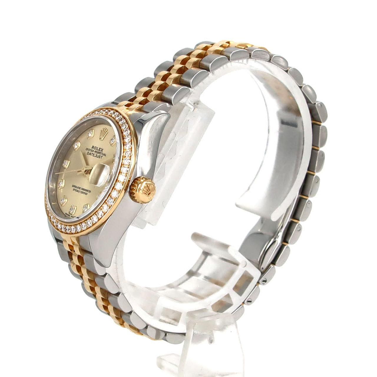 ロレックス デイトジャスト 279383RBR SSxYG 自動巻