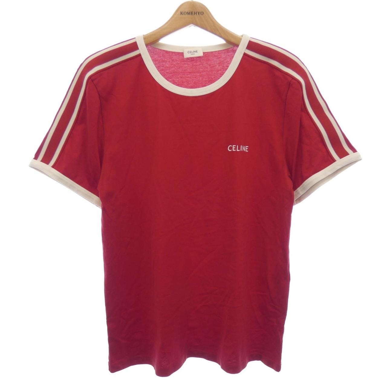 セリーヌ CELINE CELINEレギュラーTシャツ 2X15N671Q Tシャツ