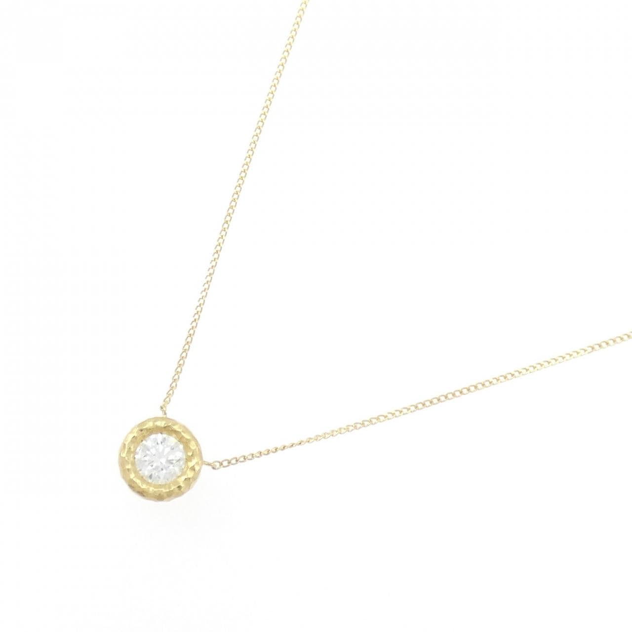 K18YG ダイヤモンド ネックレス