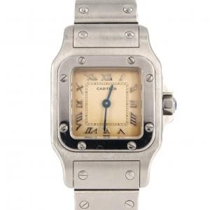 【ノーメンテナンス還元価格】カルティエ サントスガルベSM W20024D6 SS クォーツ