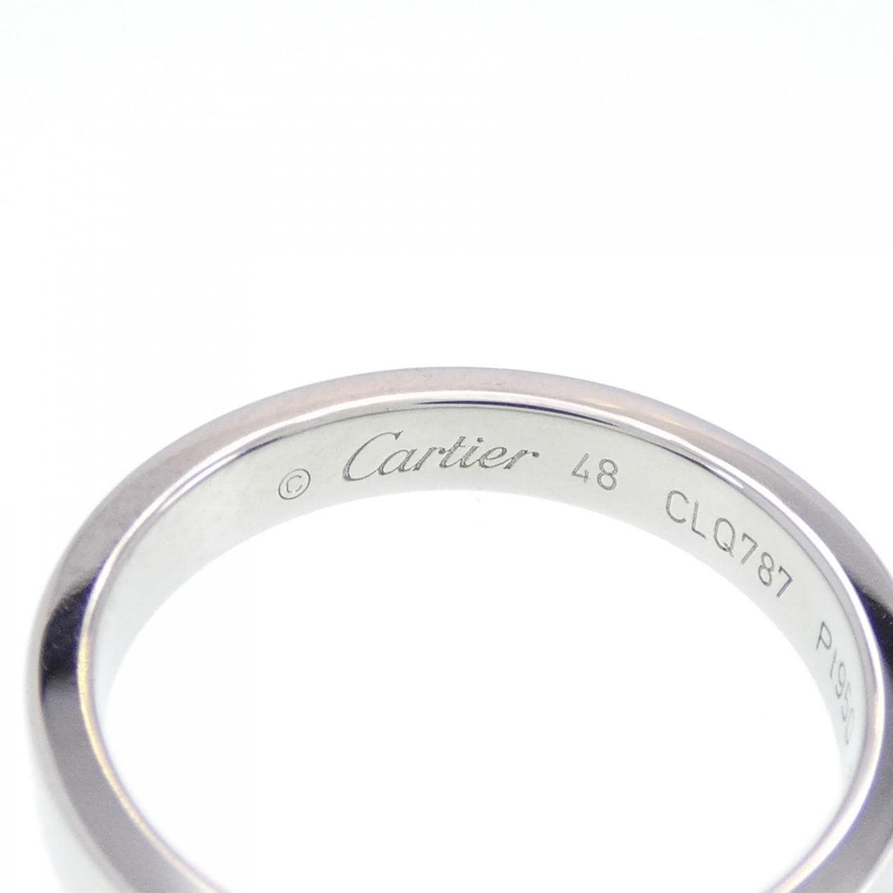 Cartier engraved ring