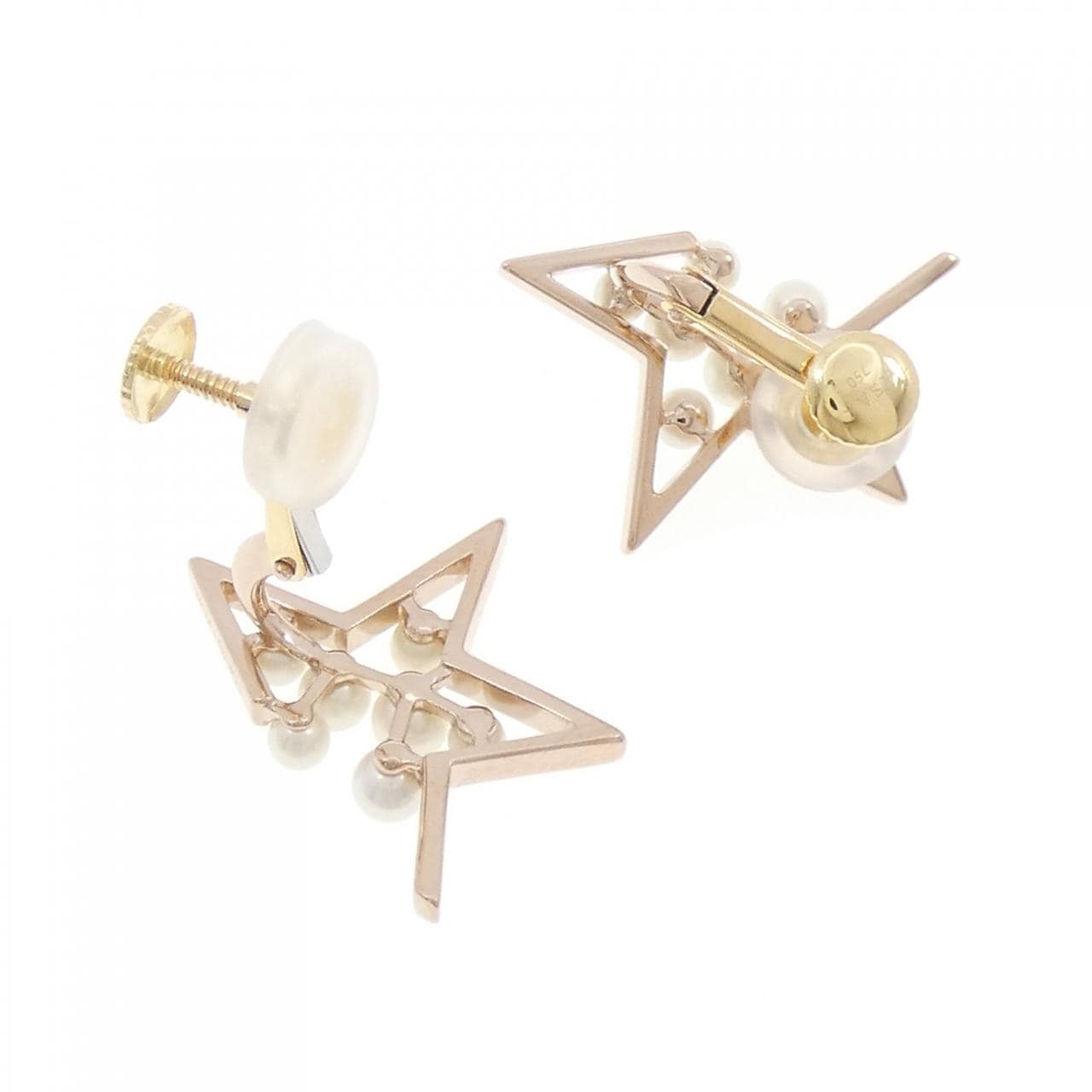 TASAKI Abstract Star Earrings