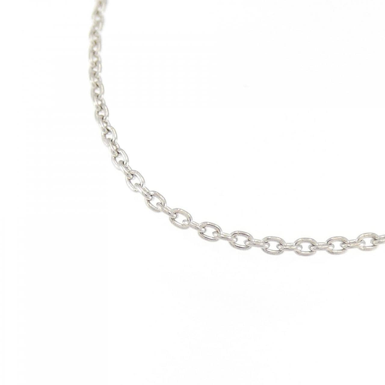 K18WG chain necklace