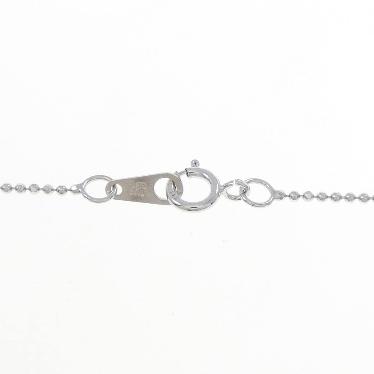 K14WG/585WG スター キュービック ネックレス