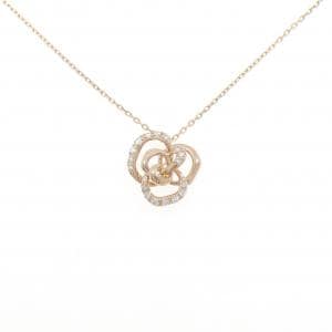 ヴァンドーム フラワー ダイヤモンド ネックレス 0.25CT