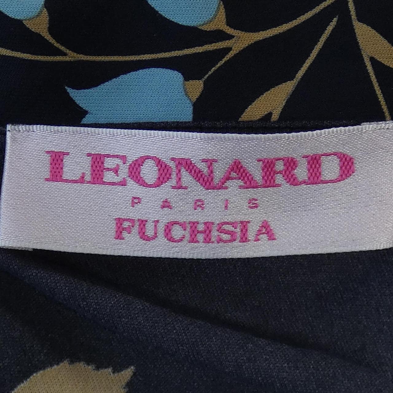 LEONARD FUCHSIA連衣裙