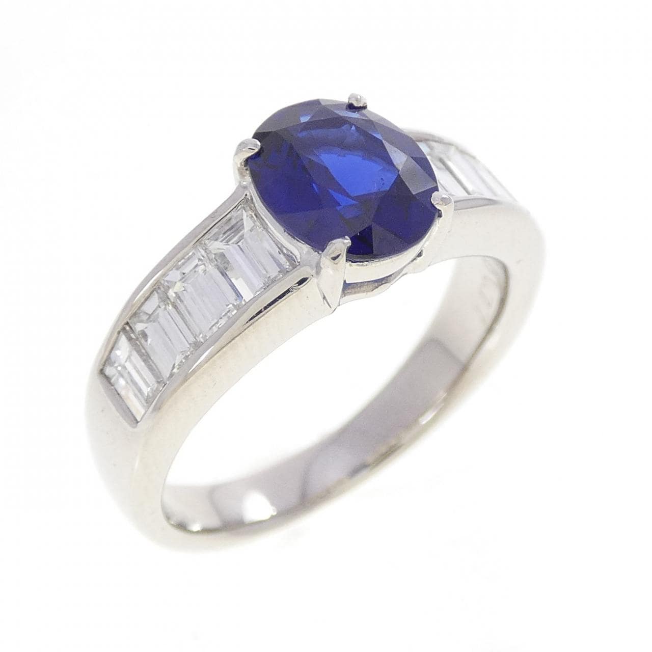 PT900 サファイヤ リング 1.23CT