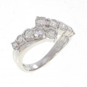 PT900 ダイヤモンド リング 1.00CT