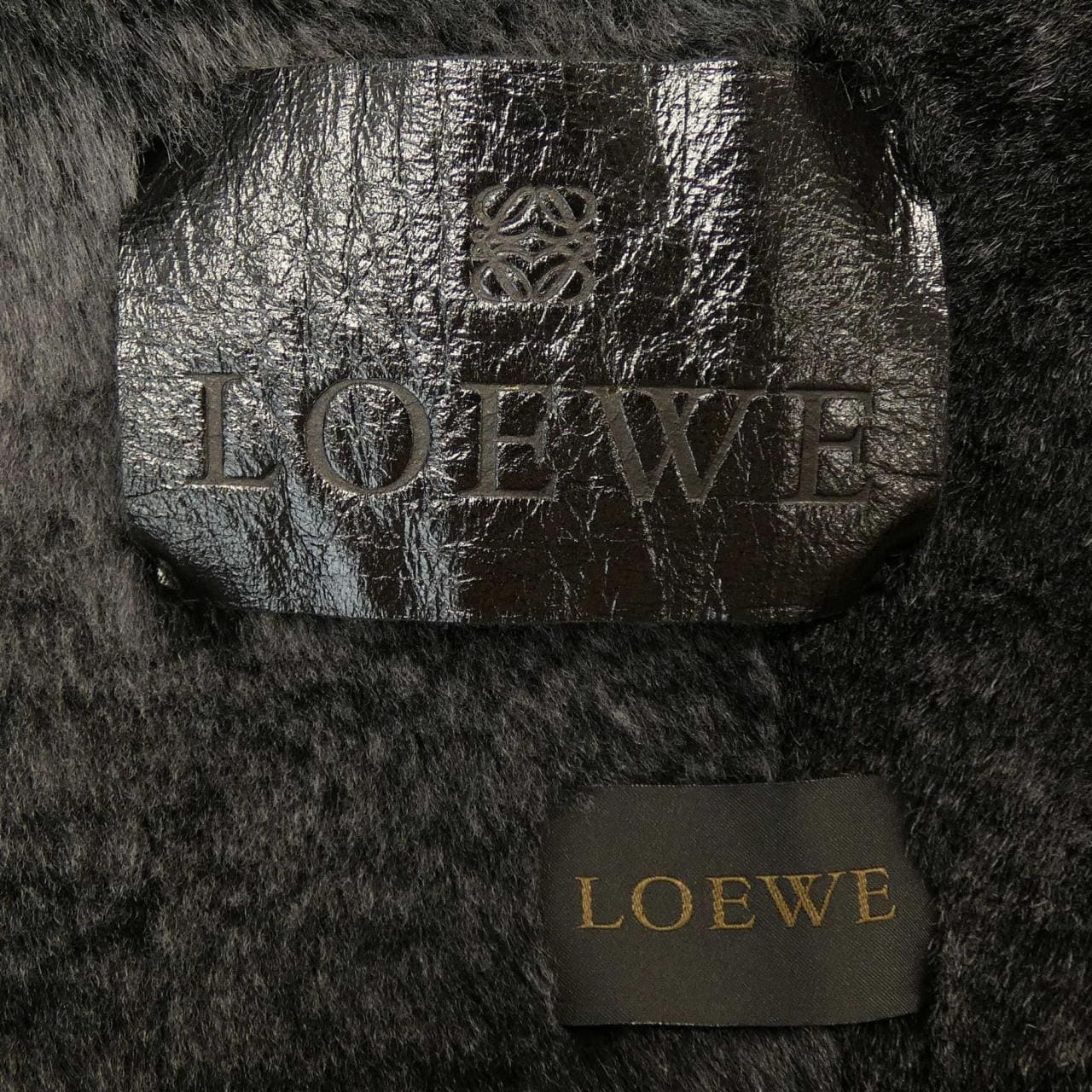 羅埃貝LOEWE羊皮大衣