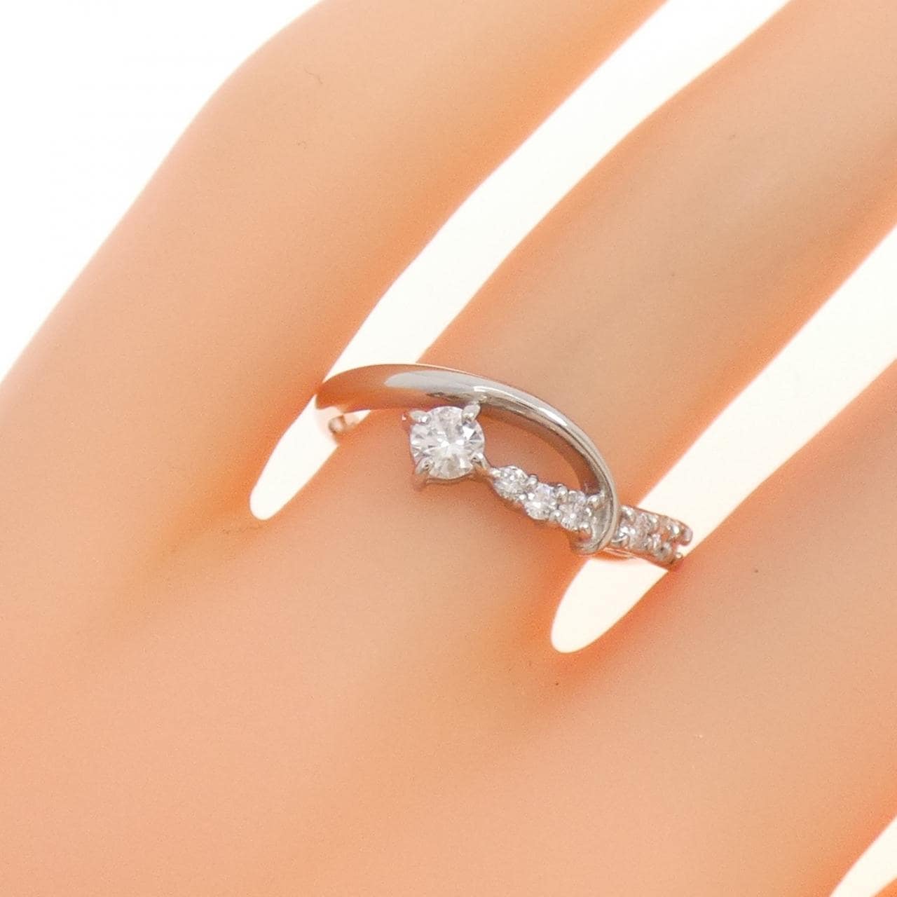 PT900 ダイヤモンド リング 0.30CT