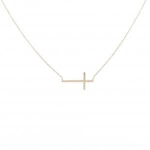 ジュエッテ K10YG クロス ネックレス