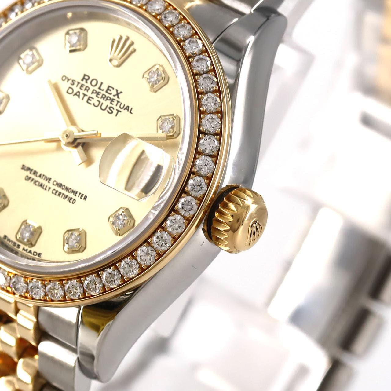 ロレックス デイトジャスト 279383RBR SSxYG 自動巻 ランダム番