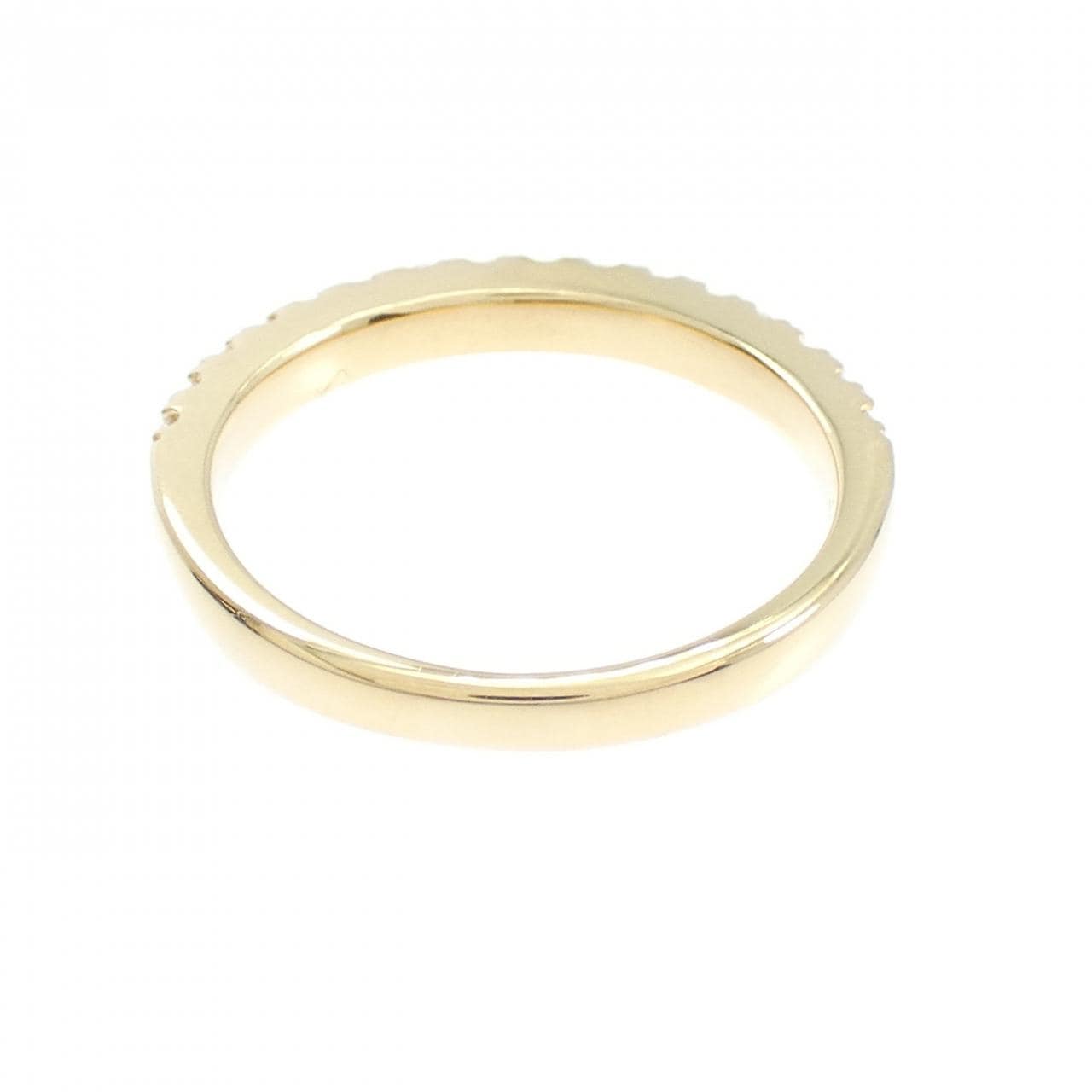 【リメイク】K18YG ハーフエタニティ ダイヤモンド リング 0.32CT