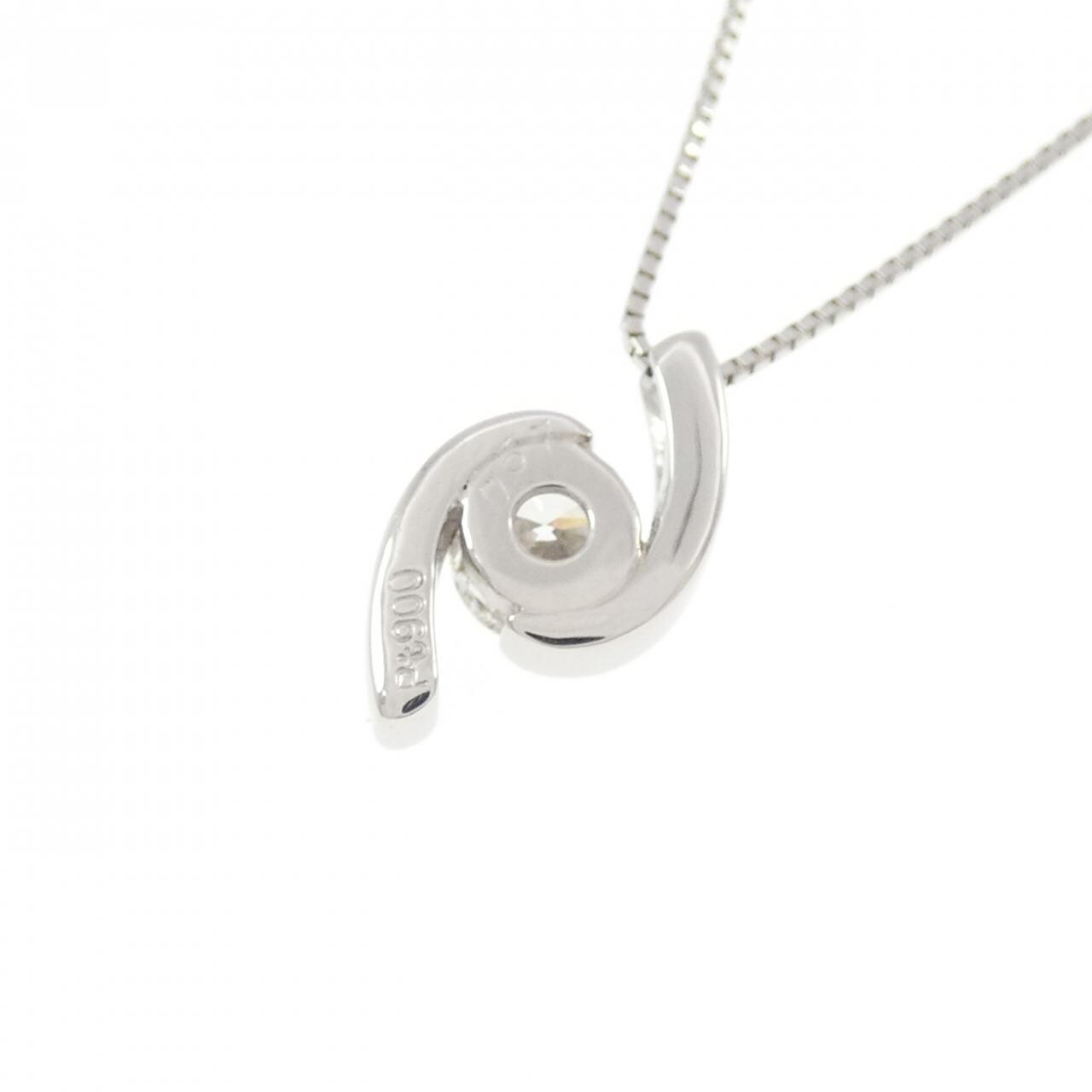 PT900/PT850 ダイヤモンド ネックレス 0.57CT