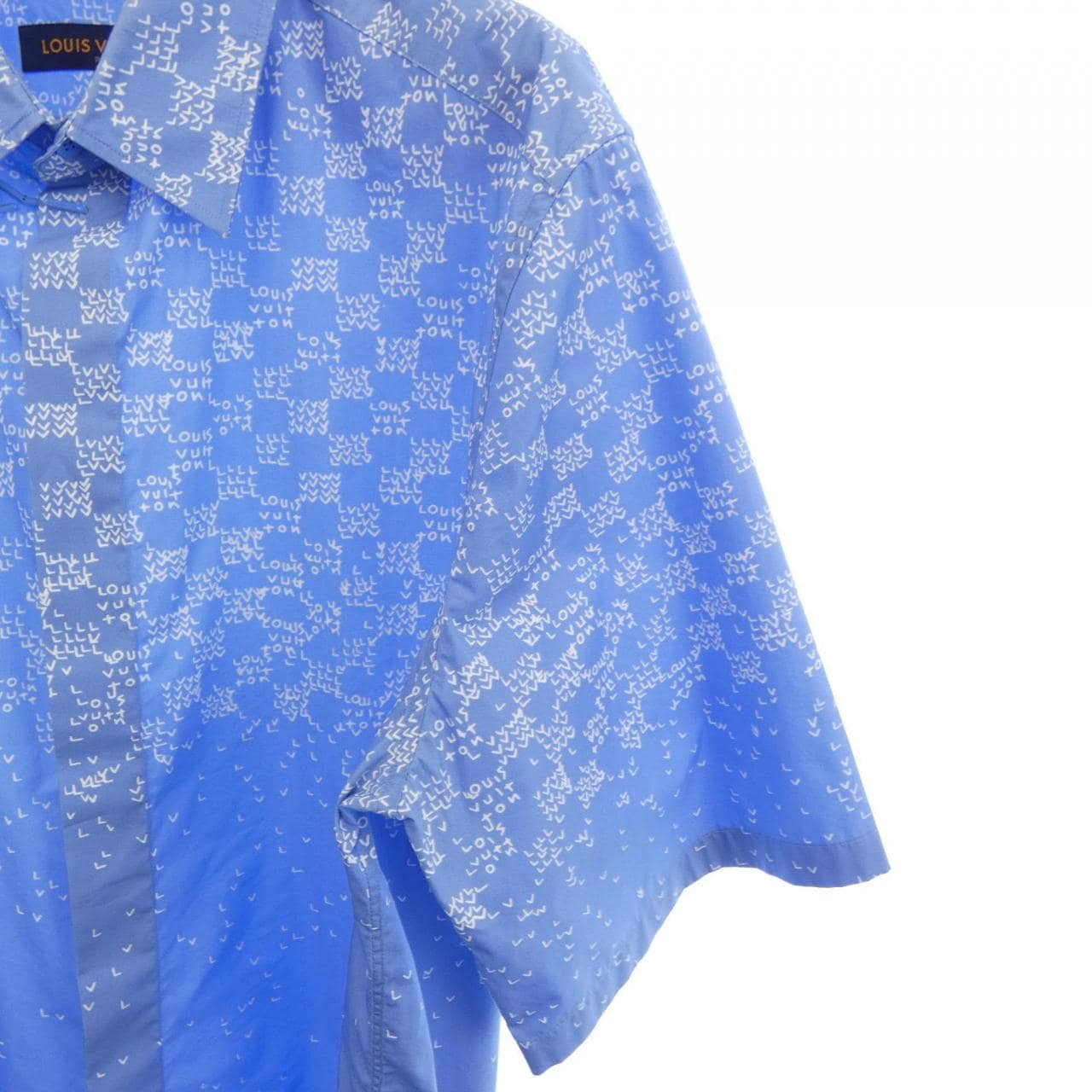 ルイヴィトン LOUIS VUITTON ダミエスプレッドショートスリーブフックディテールシャツ HNS20WNF4 S/Sシャツ