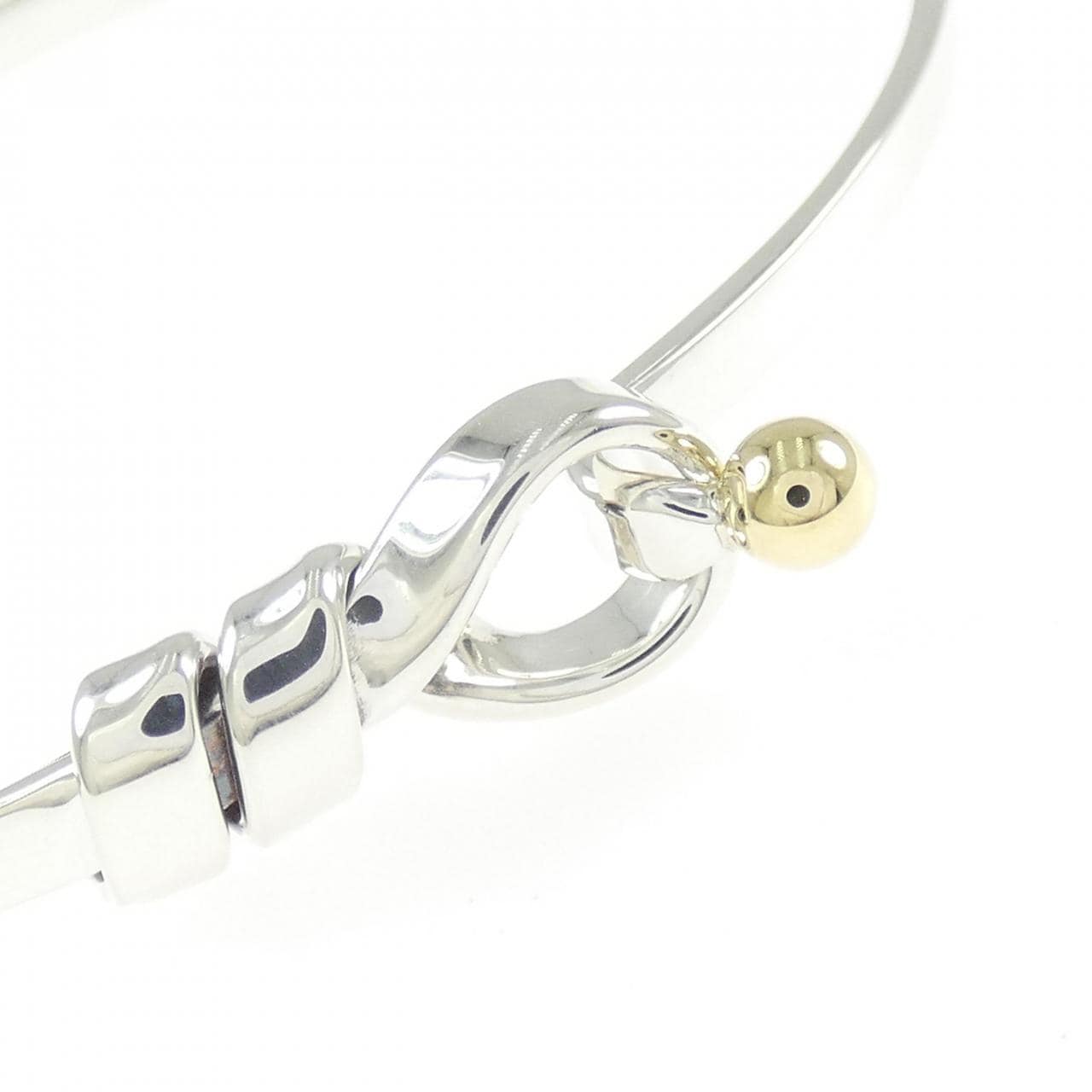 【ヴィンテージ】ティファニー フック&アイ バングル