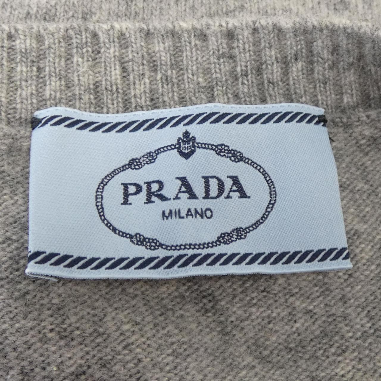 プラダ PRADA インターシャ ロゴ P24S1L S221 11N1 ニット