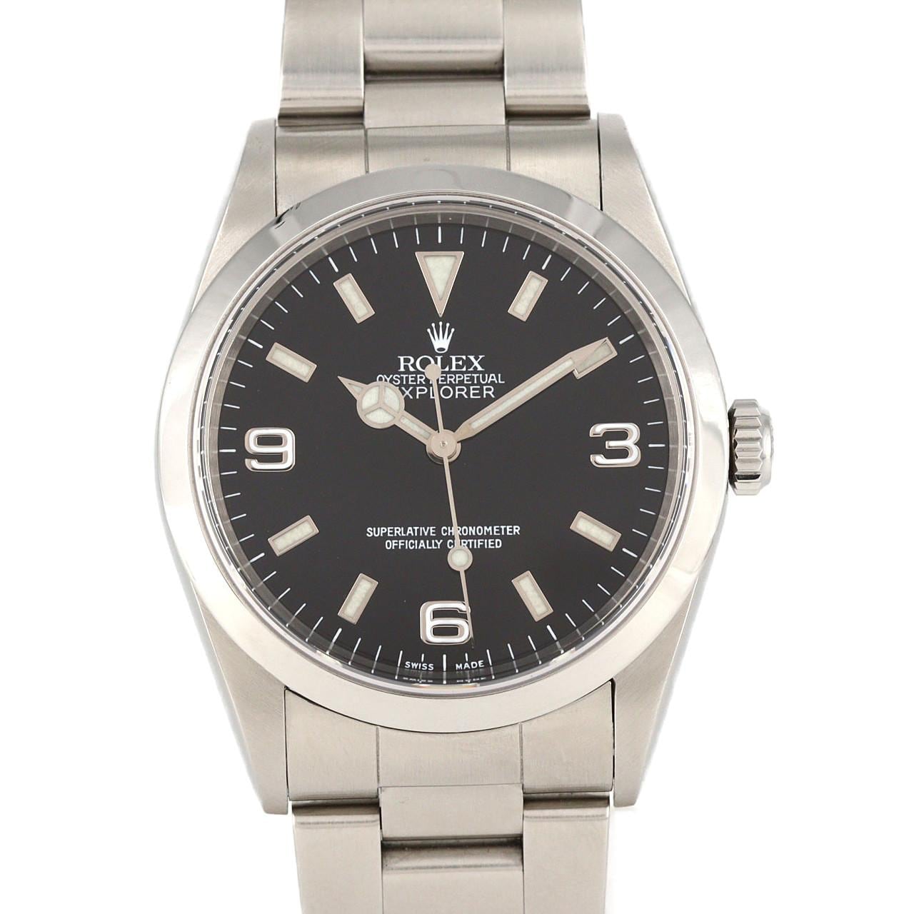 ロレックス エクスプローラーI 14270 SS 自動巻 A番