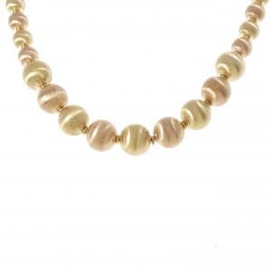 ポンテヴェキオ 750YG/750PG ネックレス