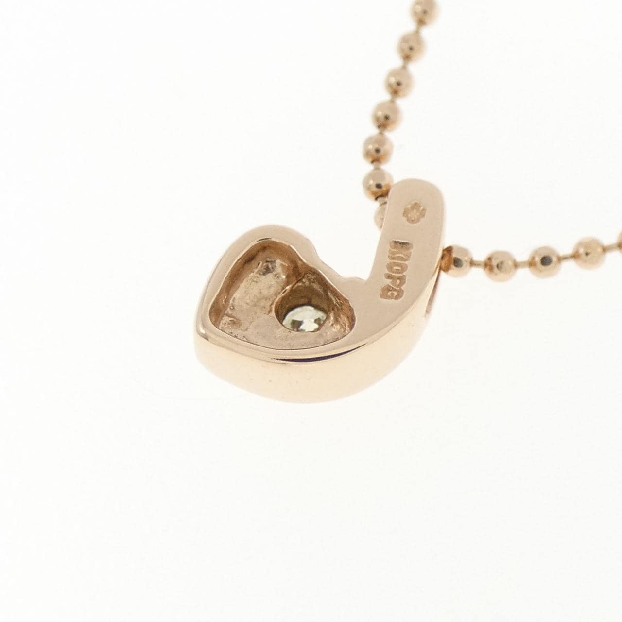 K10PG ダイヤモンド ネックレス 0.05CT