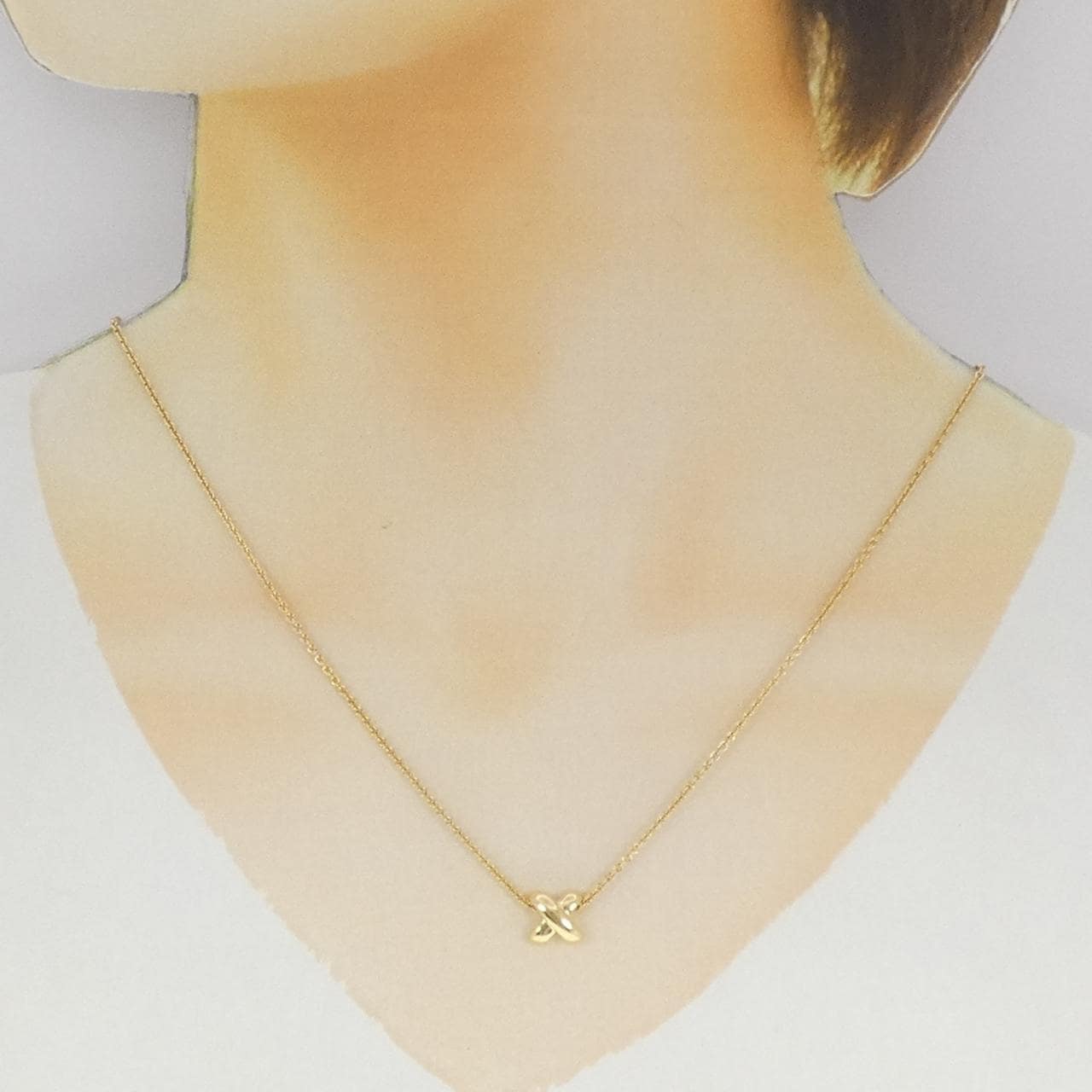 ティファニー クロスステッチ ネックレス