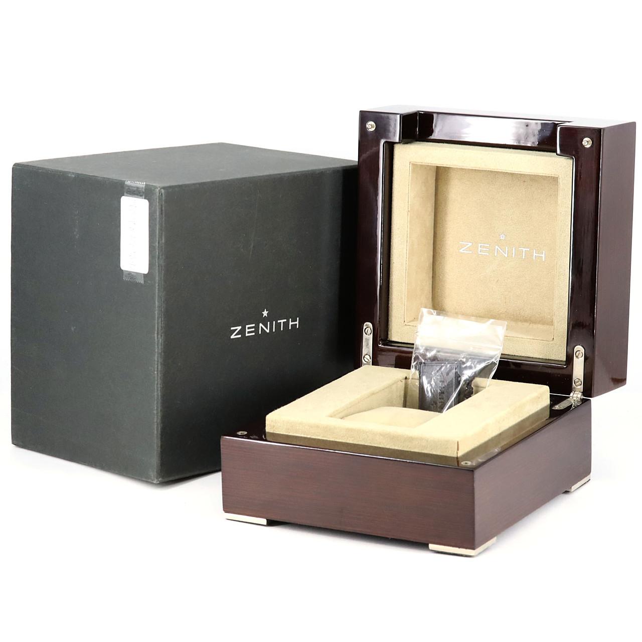 【ノーメンテナンス特価】ゼニス クロノマスターオープンパワーリザーブ RGコンビ 51.2080.4021/01.C494 SSxPG 自動巻