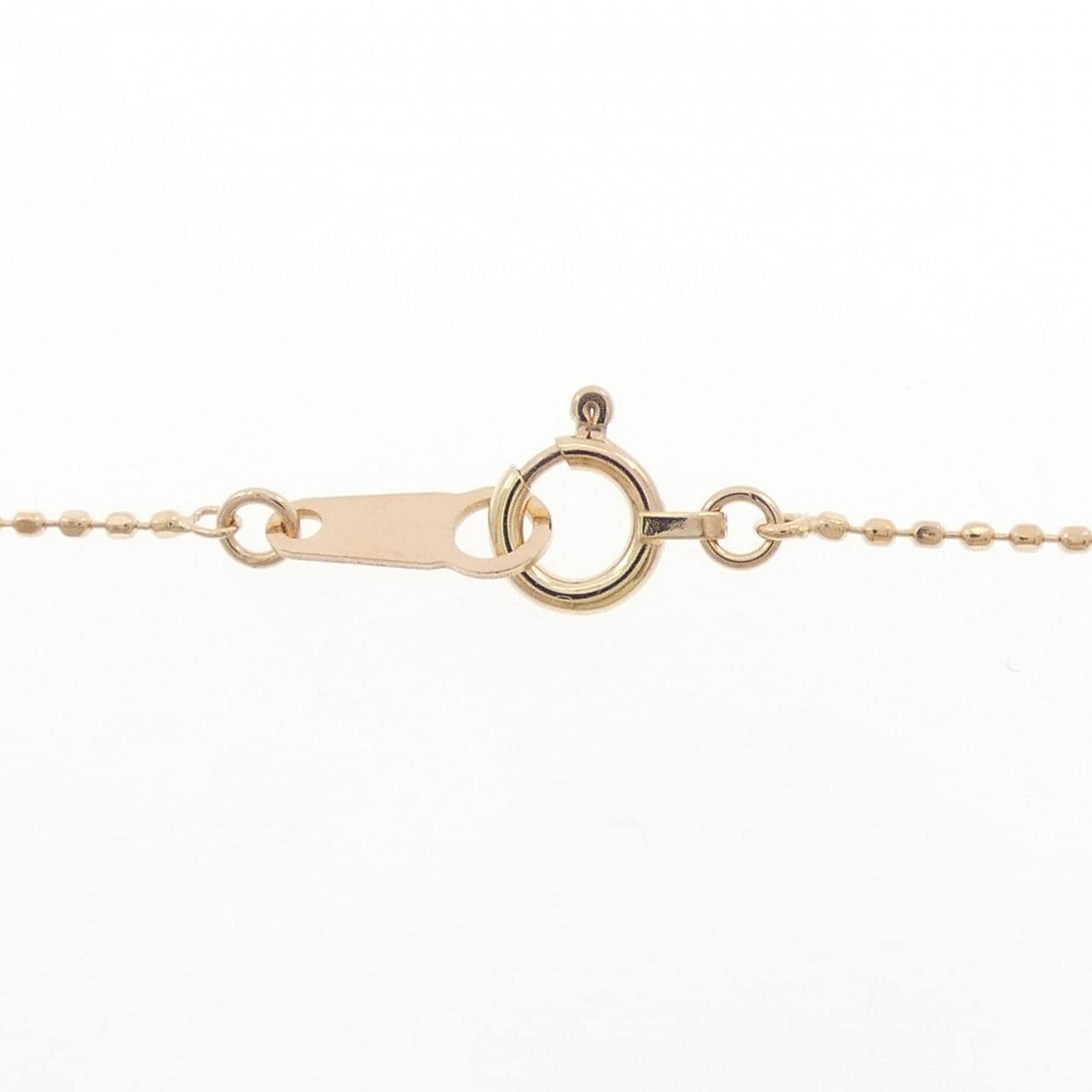 K18PG ダイヤモンド ネックレス 0.10CT