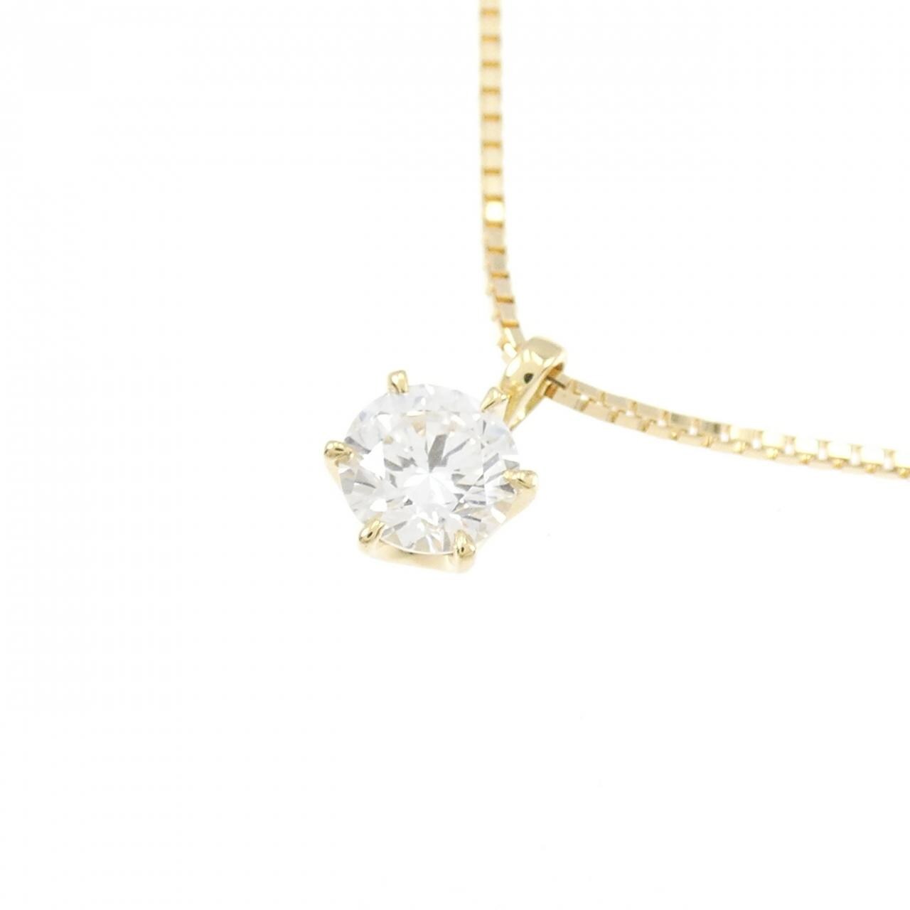 【新品】K18YG ダイヤモンド ネックレス 0.308CT F SI1 VG
