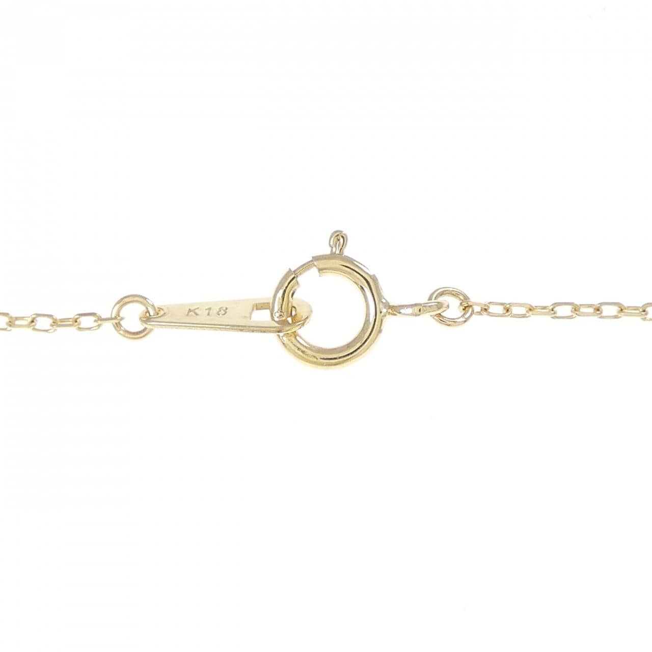 K18YG ペリドット ネックレス