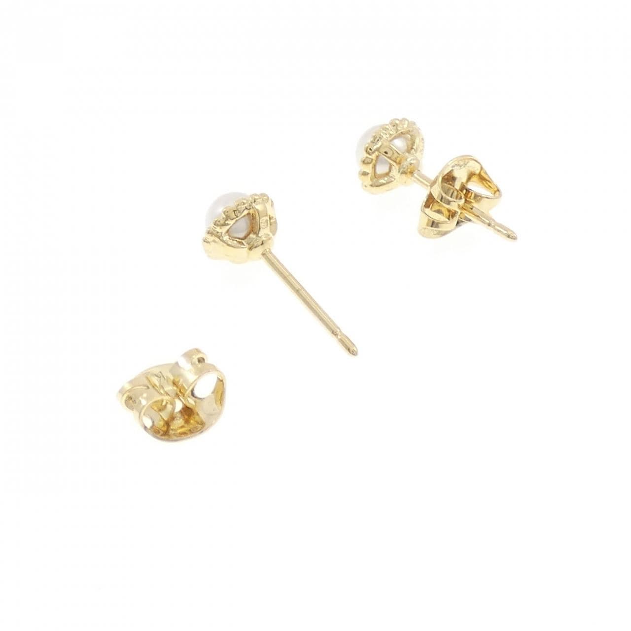 ミキモト アコヤパール ピアス 4mm