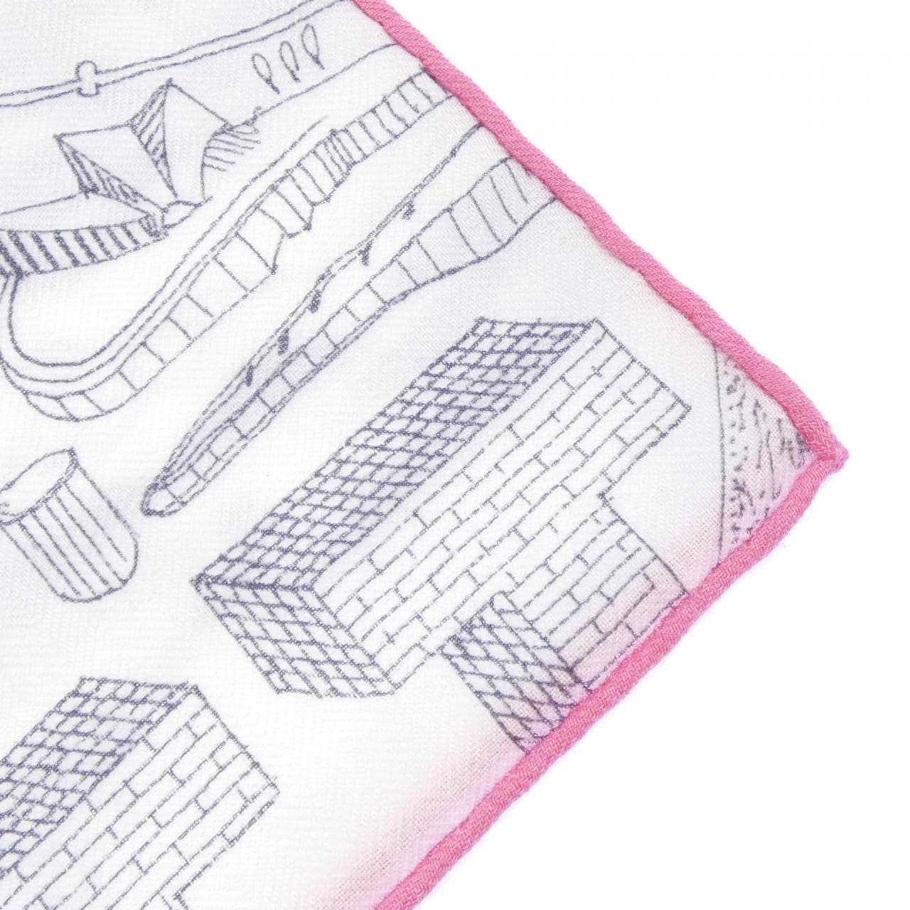 エルメス HERMES LA NOUVELLE CITE CAVALIERE H244273S カレジェアン140 ショール