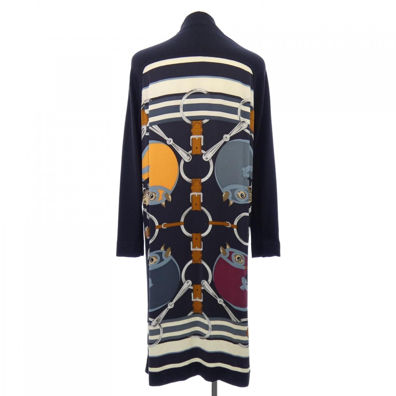 エルメス HERMES ロングカーディガン