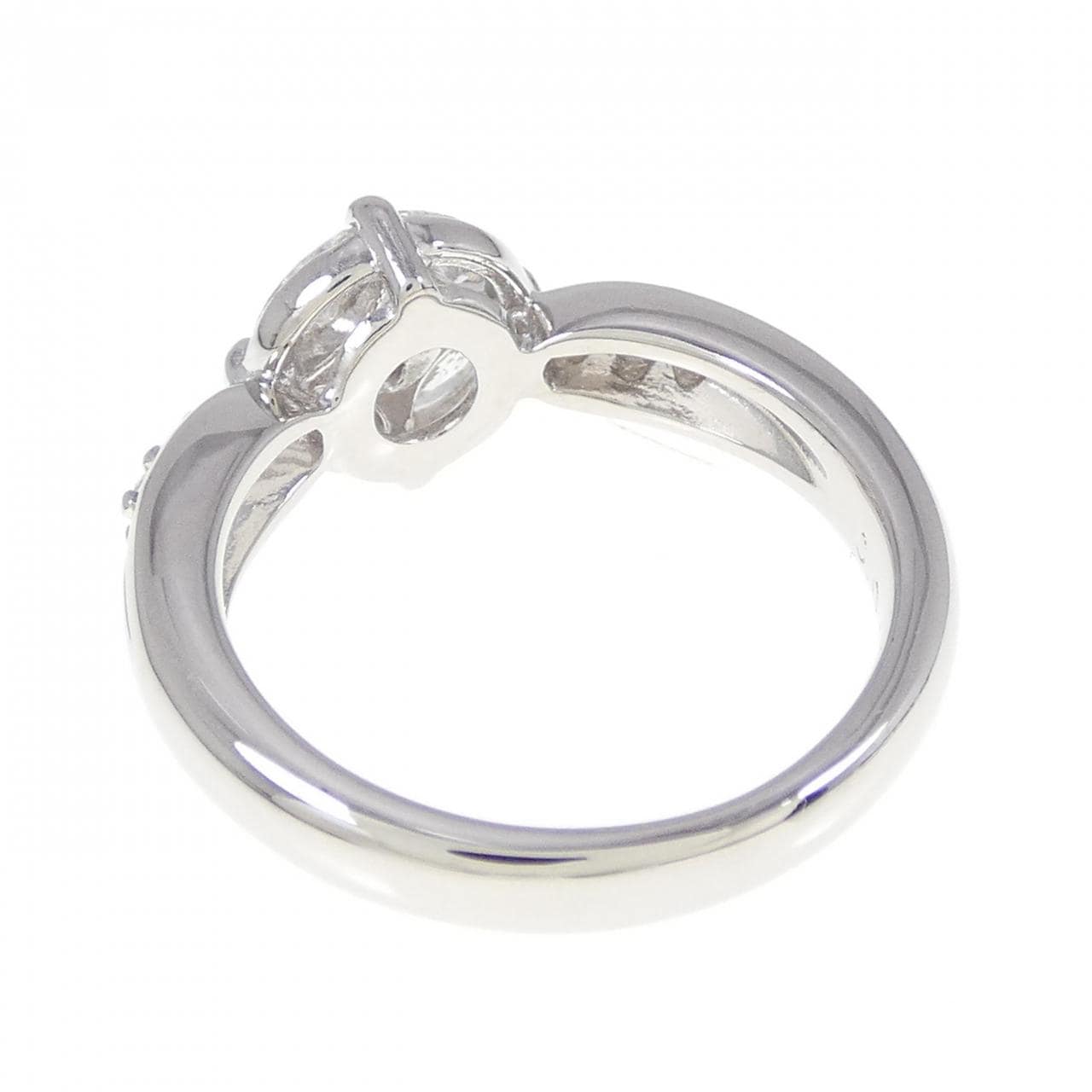 PT フラワー ピンクダイヤモンド リング 0.08CT