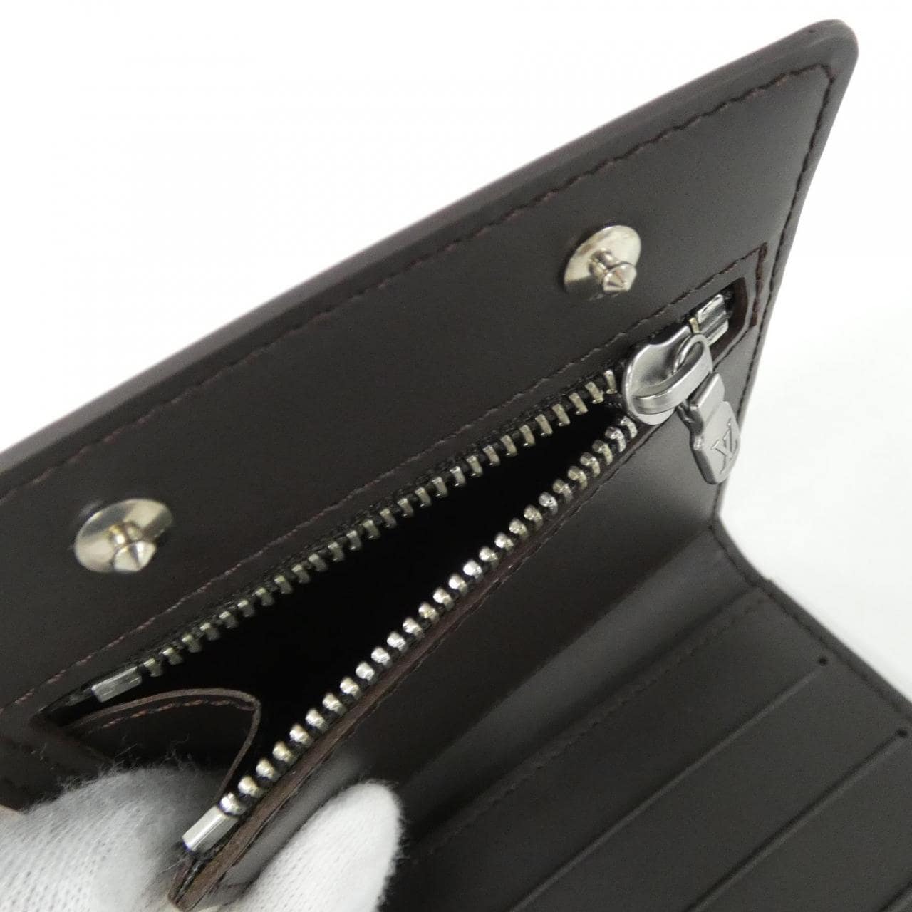 ルイヴィトン モノグラム グラセ コンパクト ウォレット M66490 財布