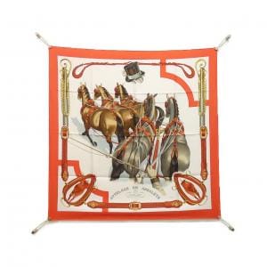 エルメス ATTELAGE EN ARBALETE 001554S スカーフ