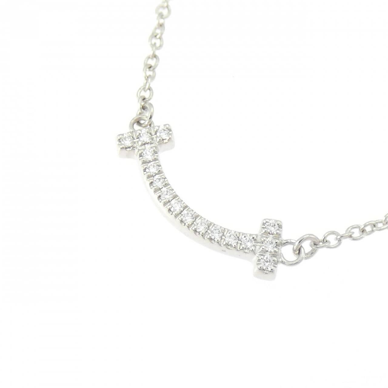 ティファニー Tスマイル ミニ ネックレス