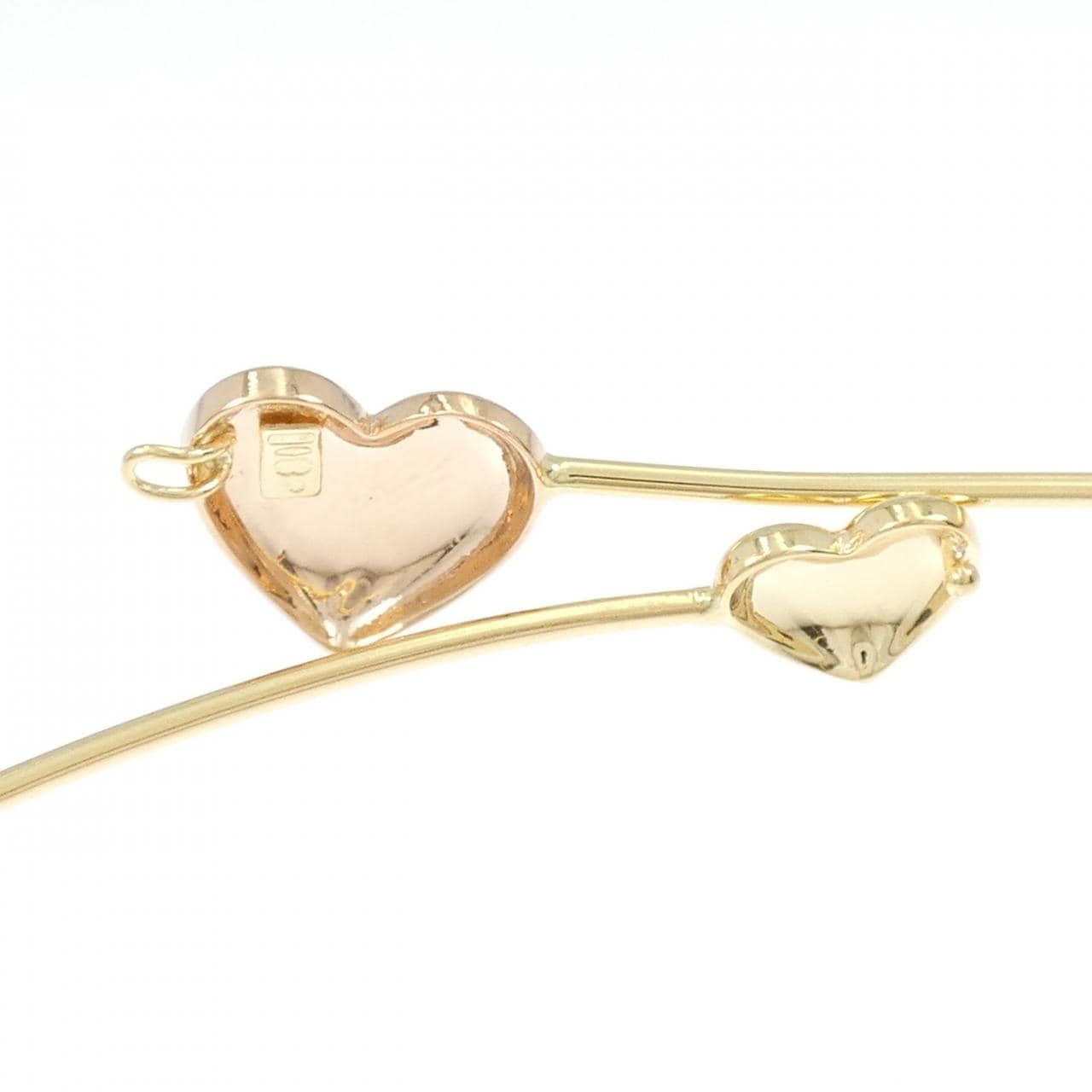 ウノアエレ ハート 750YG/750PG ネックレス