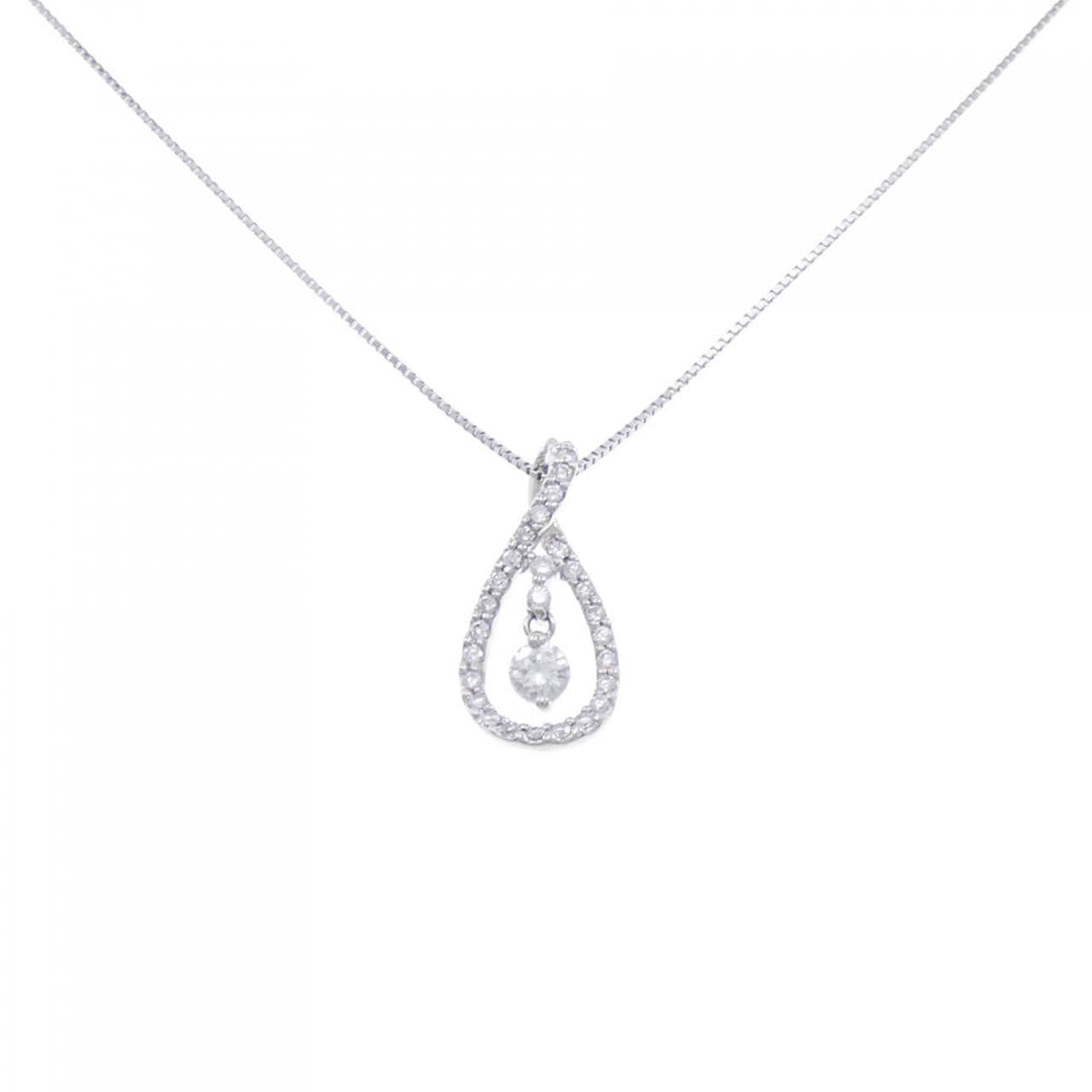 Ginza Tanaka Diamond Necklace 0.18CT