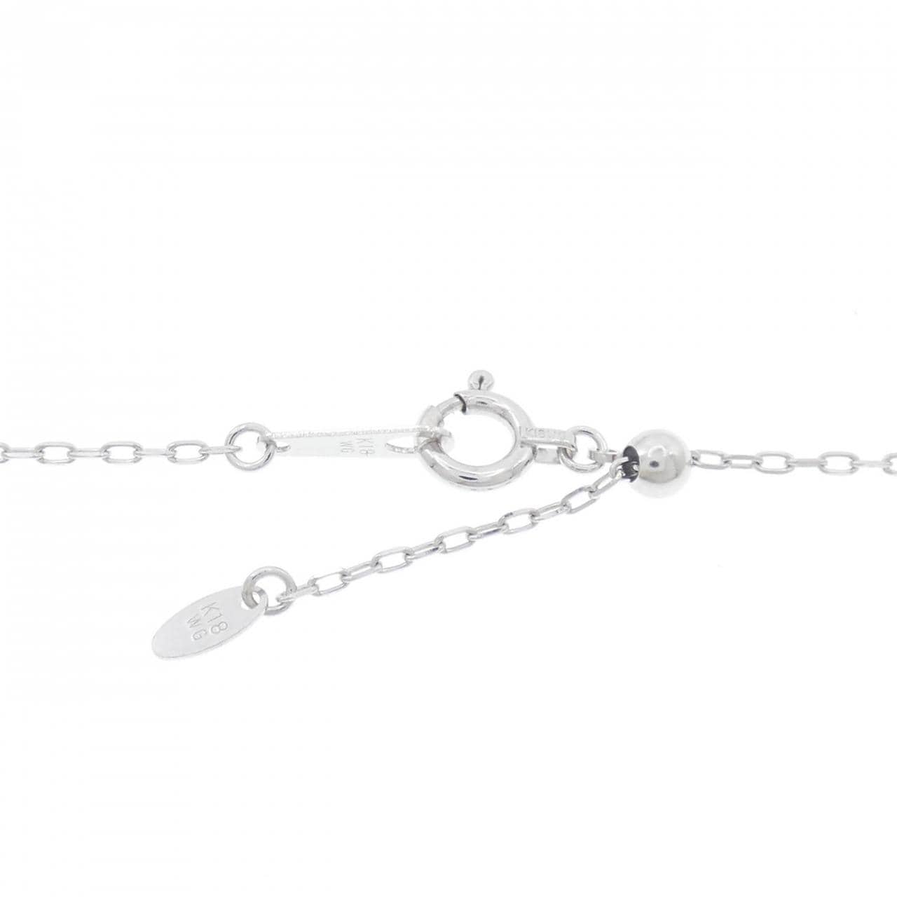 K18WG アンデシン ネックレス 1.03CT