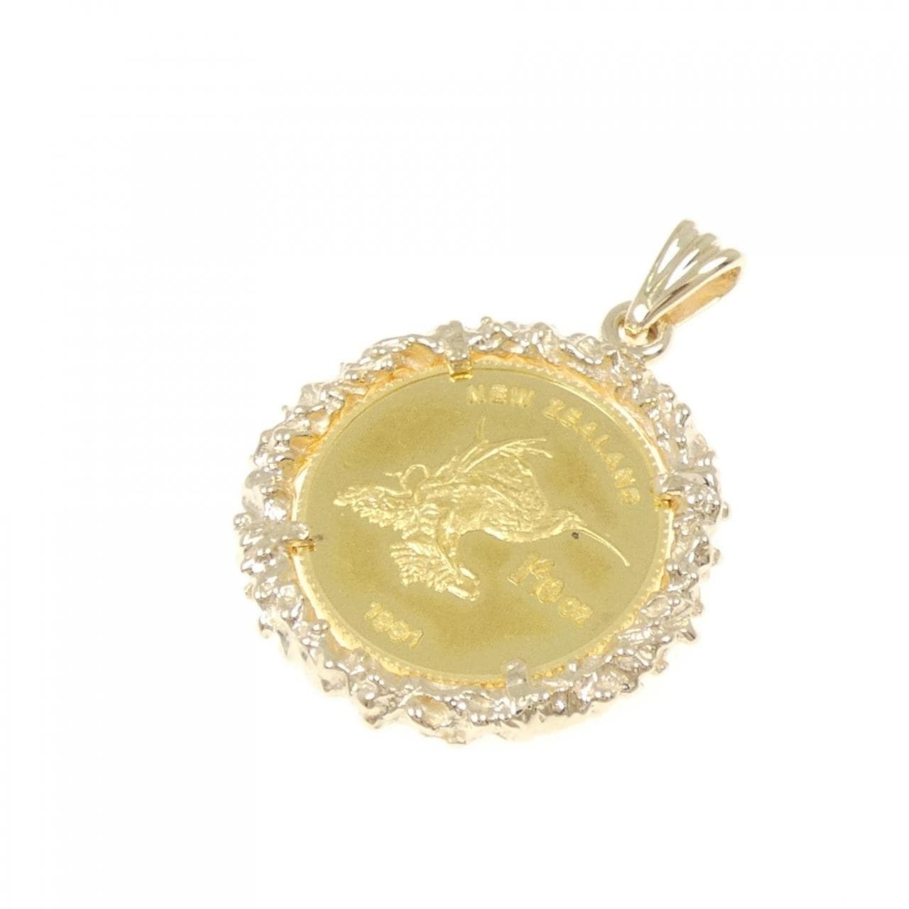 14CT(枠) コイン ペンダント