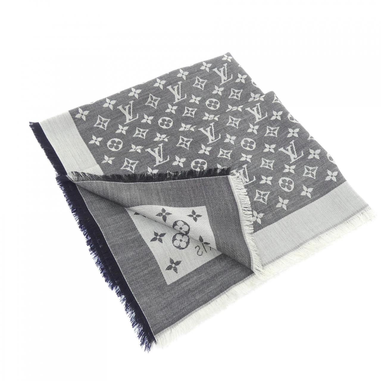 ルイヴィトン LOUIS VUITTON モノグラム デニム M71378 ショール