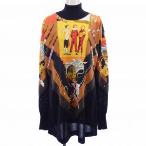 【ヴィンテージ】エルメス HERMES LE CARNAVAL DE VENISE ツイルレーヌ. ワンピース